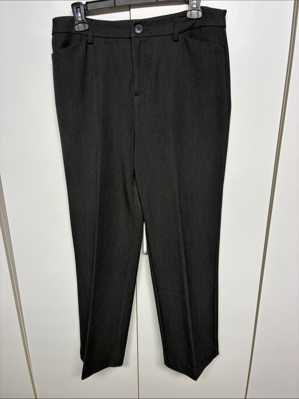 Classic Charcoal Gray Dress Pants